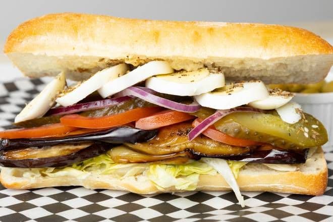 Sabich Sandwich