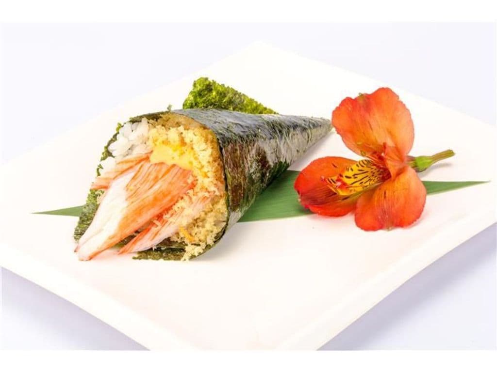 Spicy Crabmeat Handroll(1 pc)