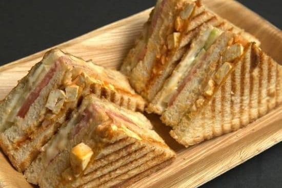 Paneer Tikka Club Sandwich