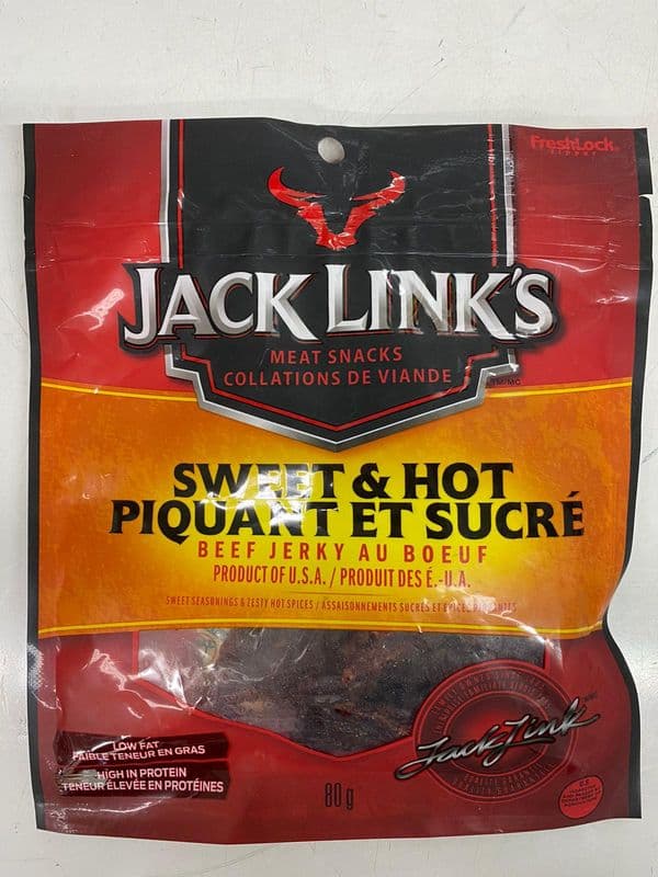 Jack Links Meat Snacks Sweet and Hot