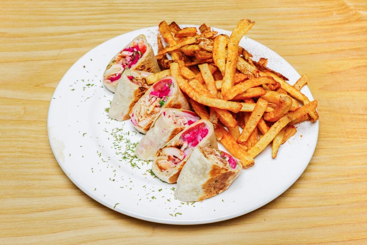 Saj Wrap Platter (Chicken)