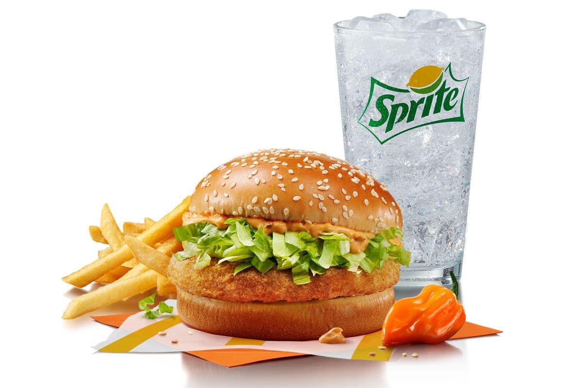 Spicy Habanero McChicken Extra Value Meal [610-1040 Cals]