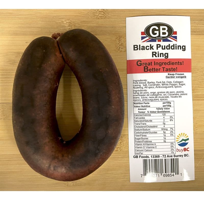 GB Foods - Black Pudding Ring