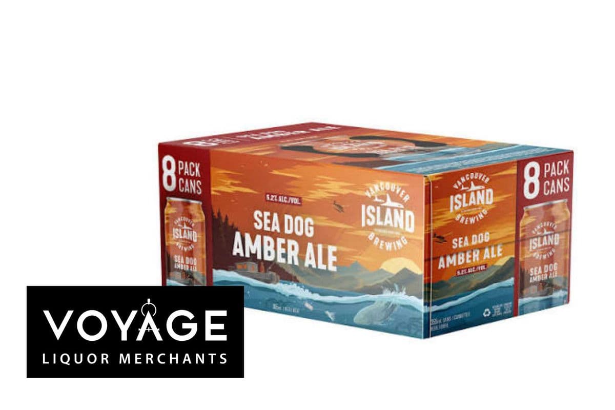 VIB Sea Dog Amber Ale (8 x 355 ml)