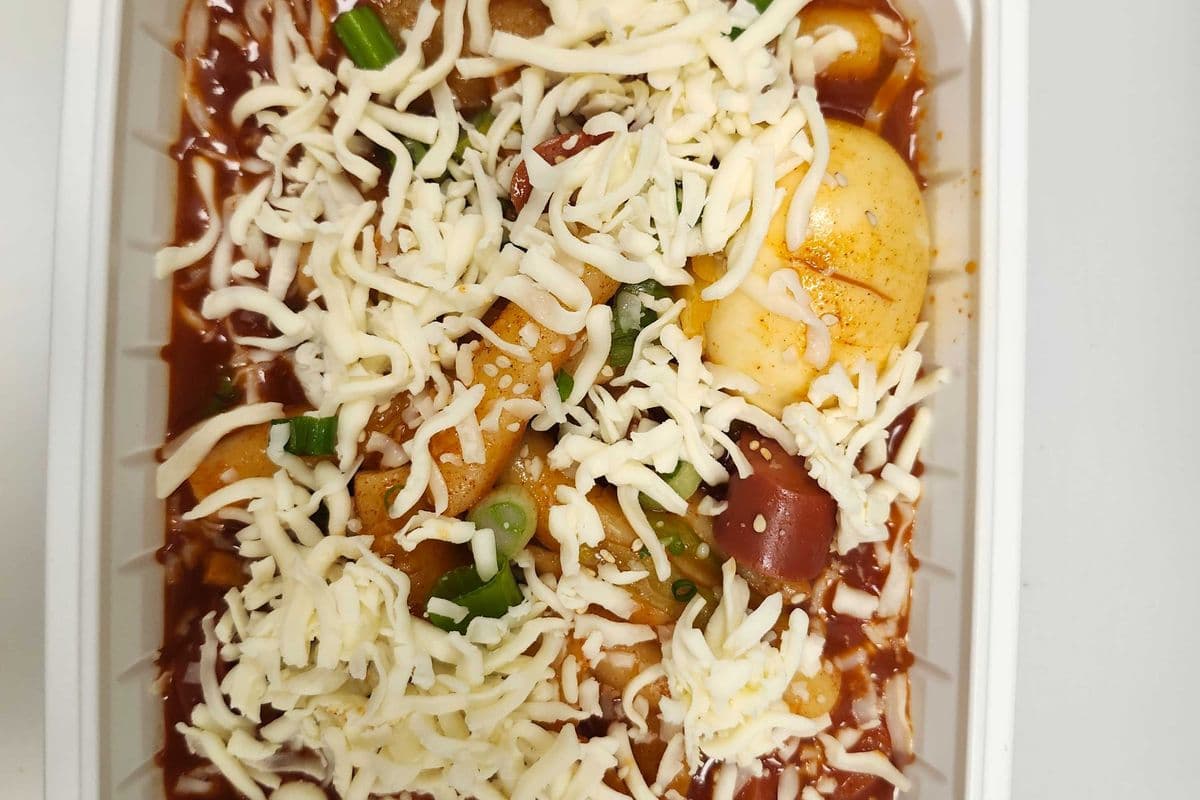 9. Cheese Tteokbokki