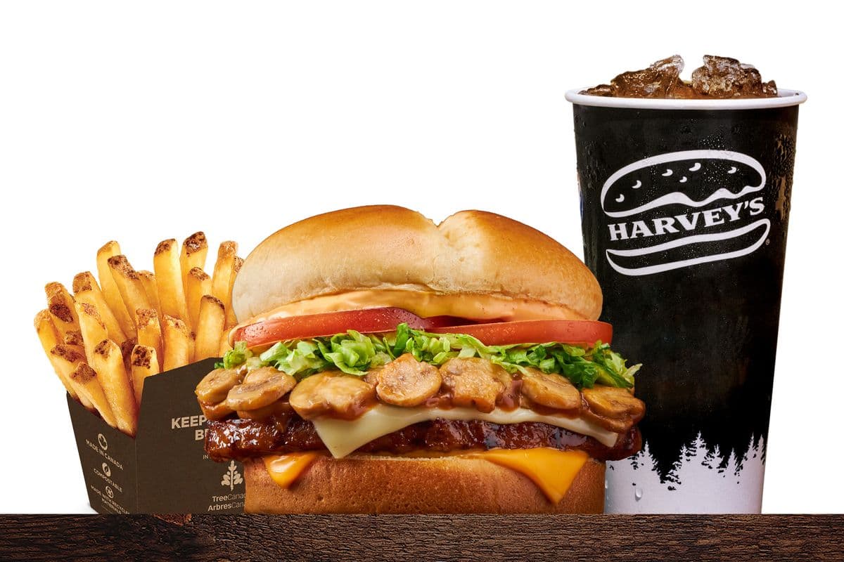 Original Cheesy Mushroom Melt Combo