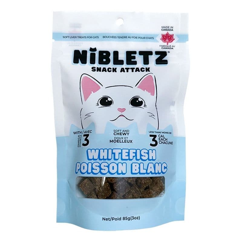 Nibletz Whitefish Flavour Cat Treats 85 g