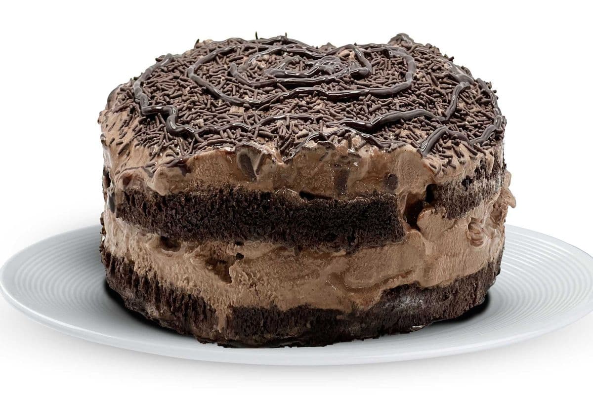 Gâteau Crème Glacée Brownie au Chocolat / Chocolate Brownie Ice Cream Cake
