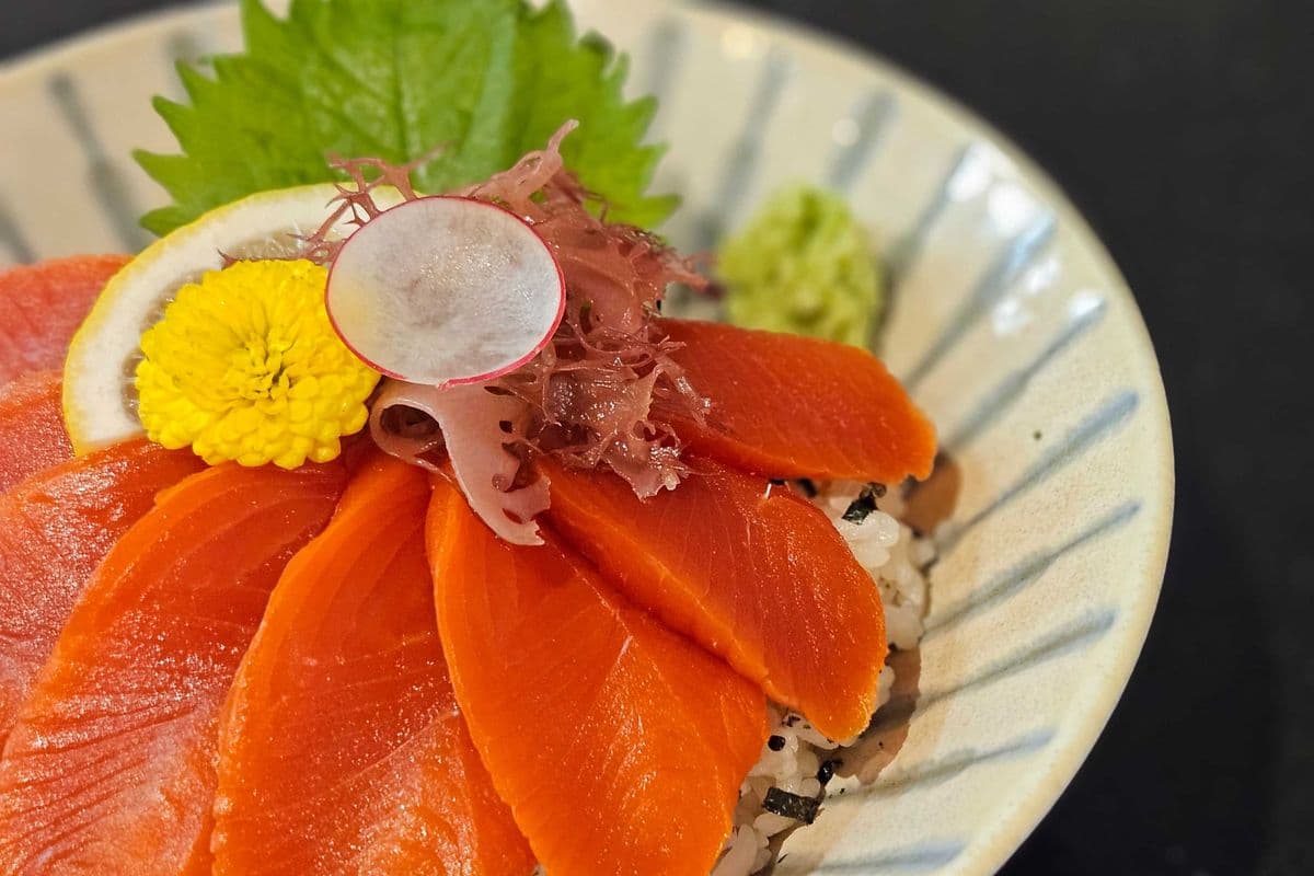 Wild Salmon Donburi
