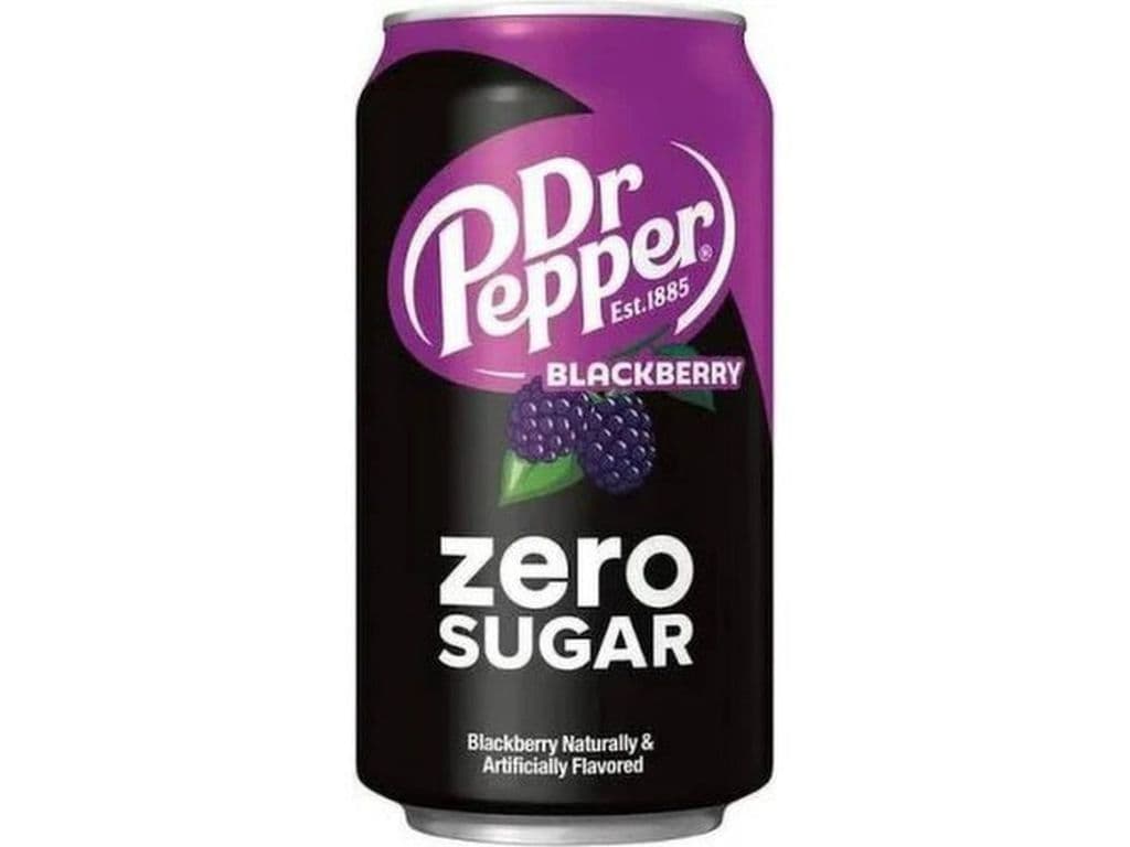 Dr Pepper Blackberry Zero Soda 355ml CAN
