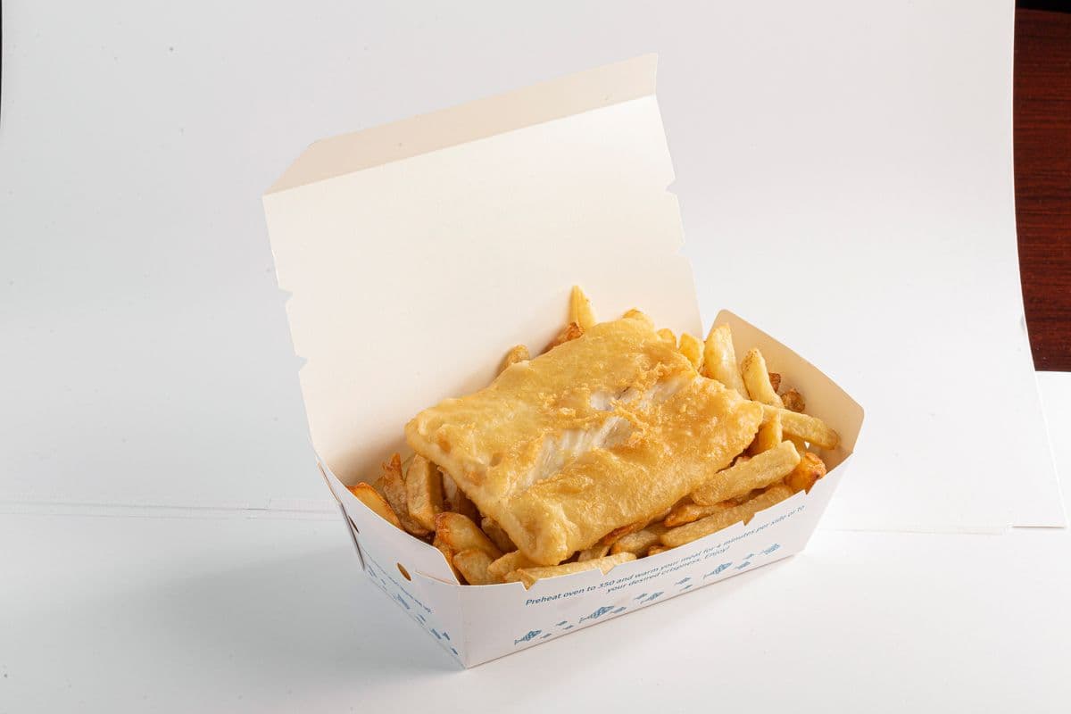 Halibut and Chips