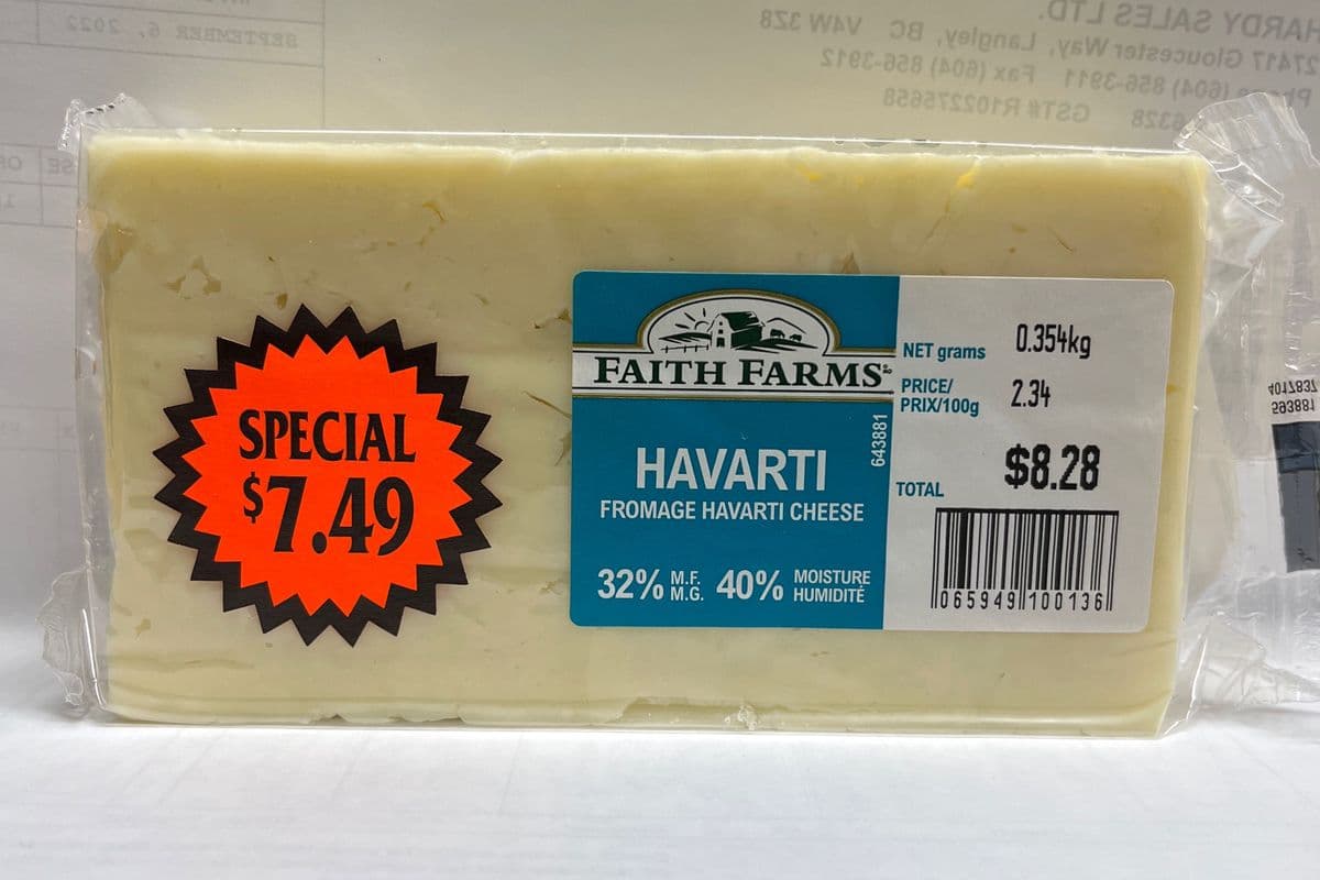 Faith Farms Havarti Cheese (380g)
