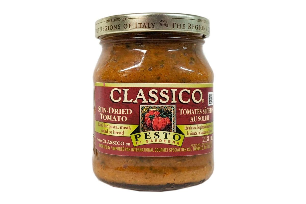 Classico Pesto Di Sardegna Sun Dried Tomato (218 ml)