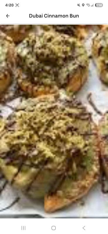 Two Buns Dubai Cinnamon Bun