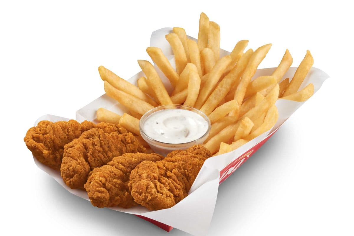 NEW! Flamethrower Chicken Strip Basket