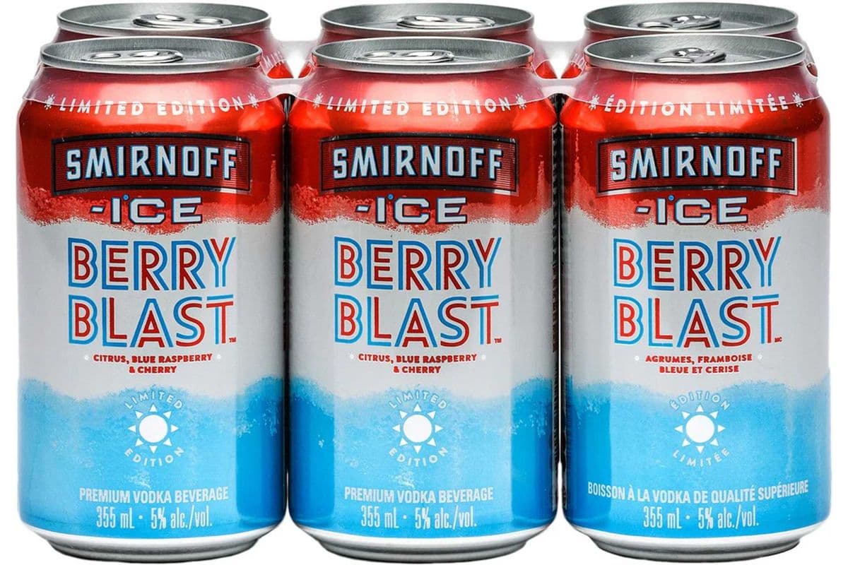 Smirnoff Ice Berry Blast 6pk (1 x 6pk)