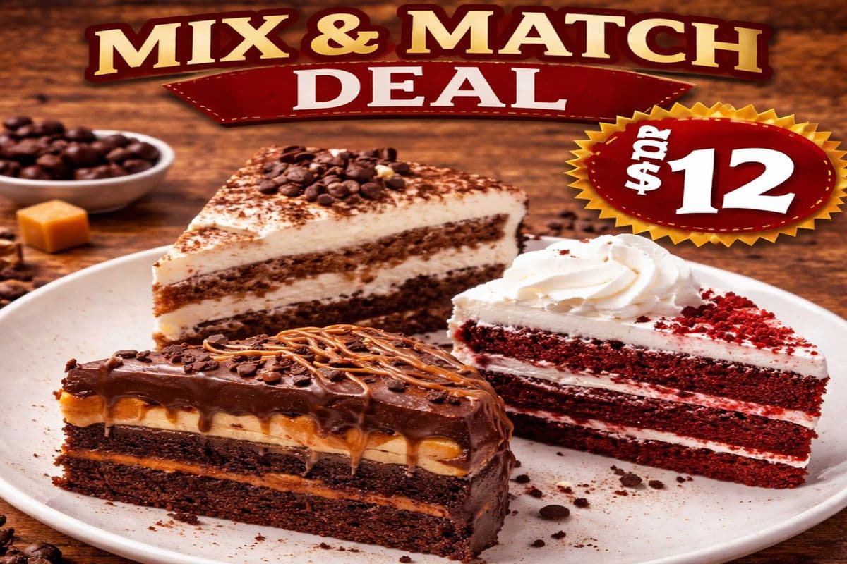 Mix and Match cakes $12