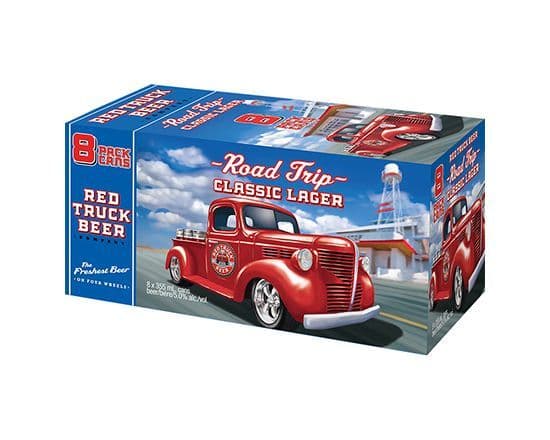 Red Truck Brewing Lager, 8 x 355 ml