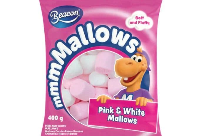 Beacon Mallow Pink & White (150g)