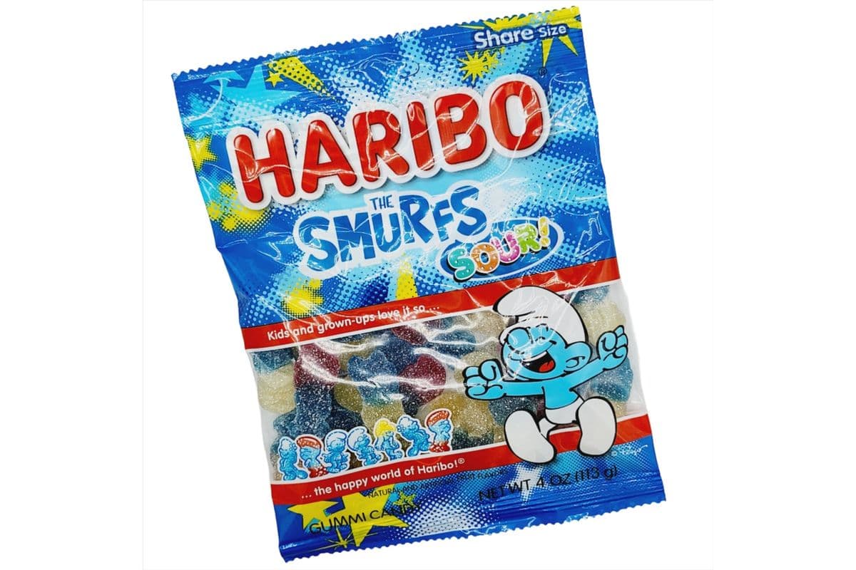 Haribo - The SMURFS (Sour) (113 g)