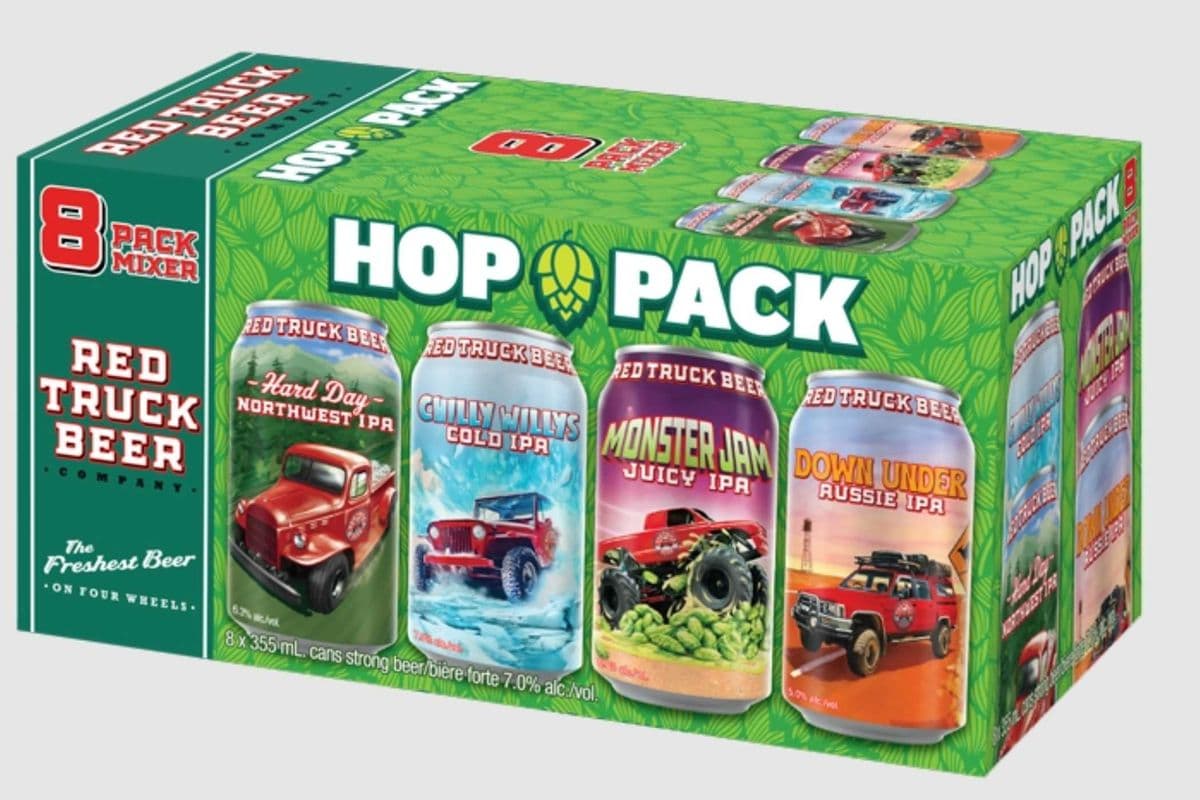 Hop Pack Red Truck Beer (1 x 355mL)