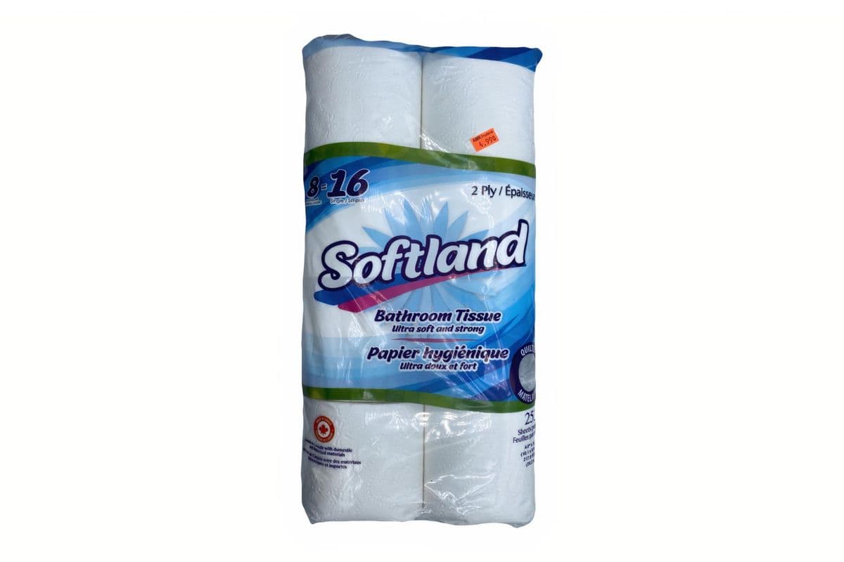 Softland papier hygiénique ultra doux / Ultra Soft Bathroom Tissue (8 pcs)