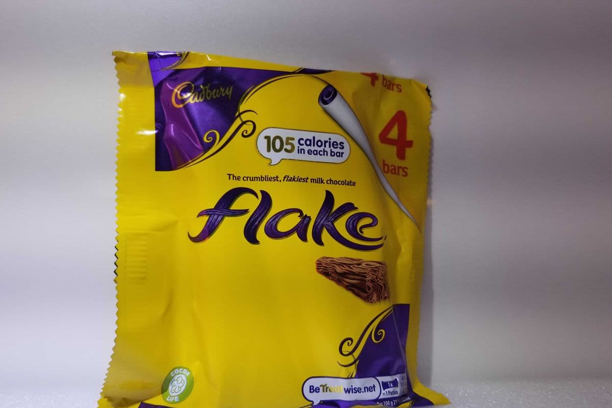 Cadbury flake 4 bars (80g)