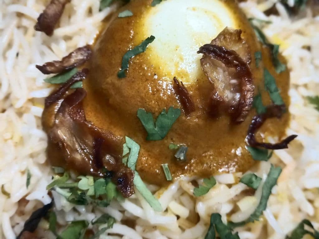 Egg Biryani 
