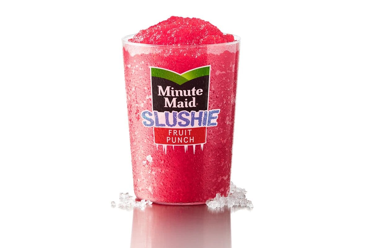 Fruit Punch Minute Maid Slushie [190.0 Cals]