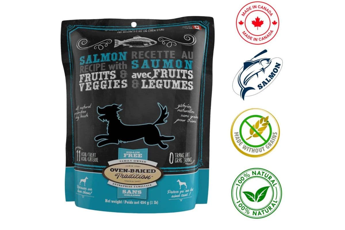 Oven-Baked Tradition - Grain Free Salmon Dog Treats (454 g)