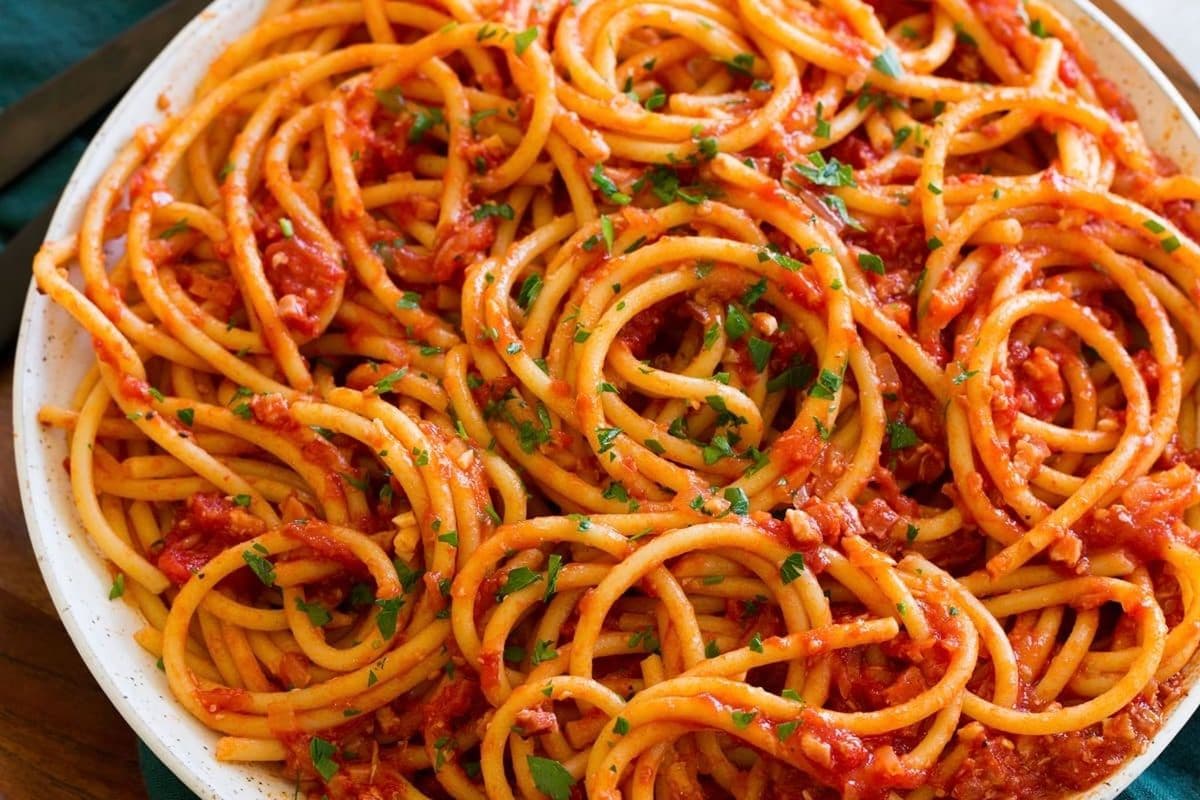 Spaghetti All' Amatriciana