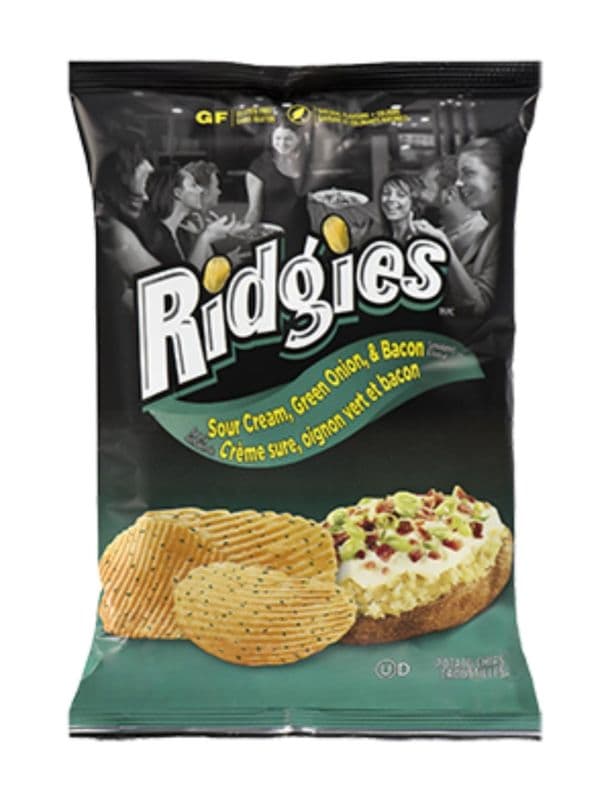 Ridgies sour cream , green onion & bacon