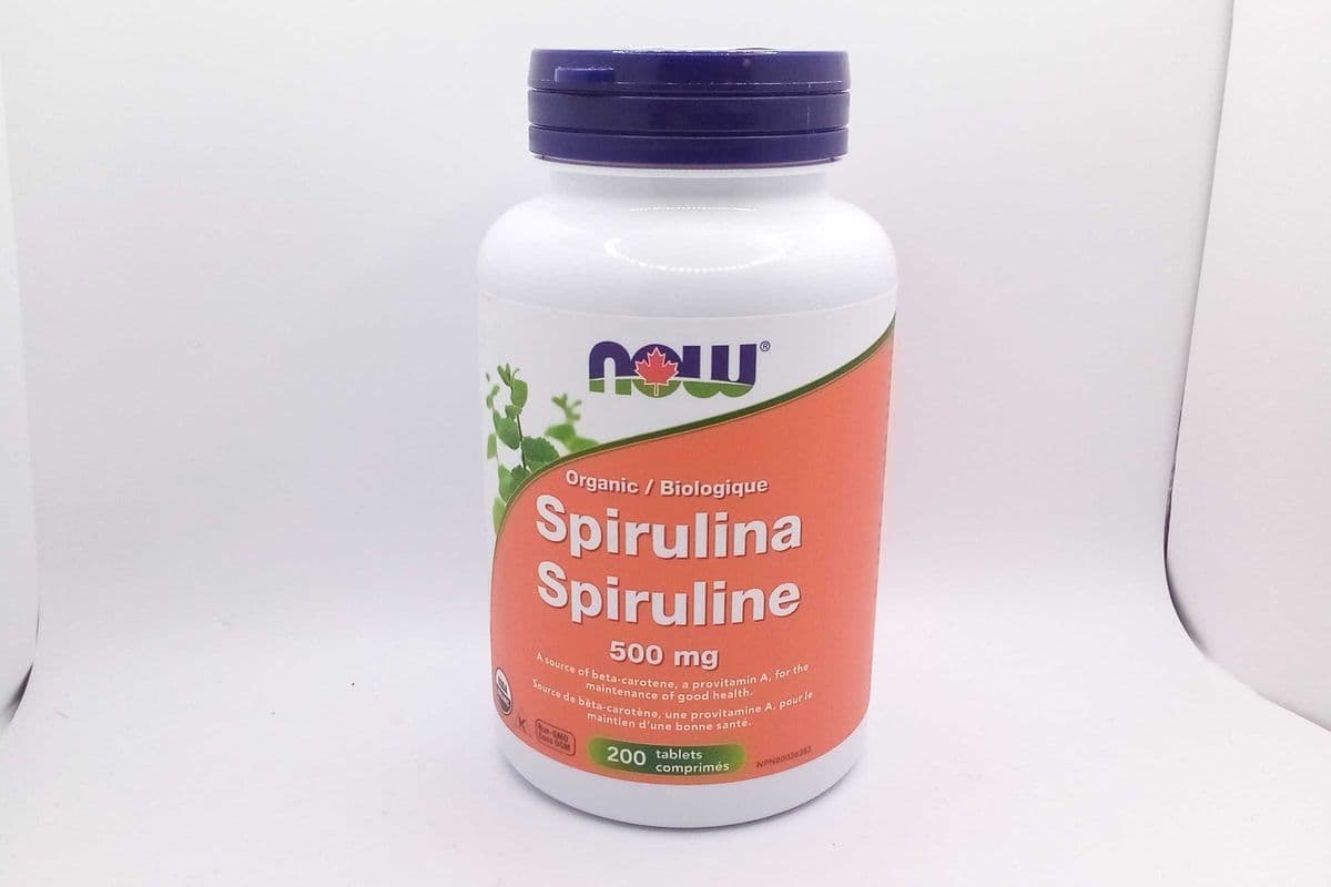 Now Organic Spirulina Tablets (500 mg)