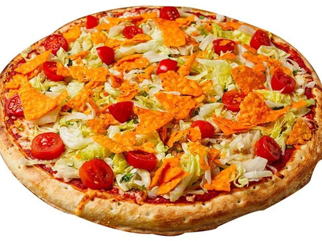 14" Mega El Taco Pizza