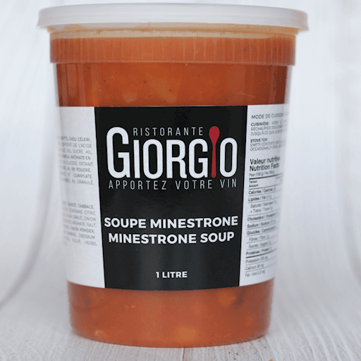 SOUPE MINESTRONE / MINESTRONE SOUP