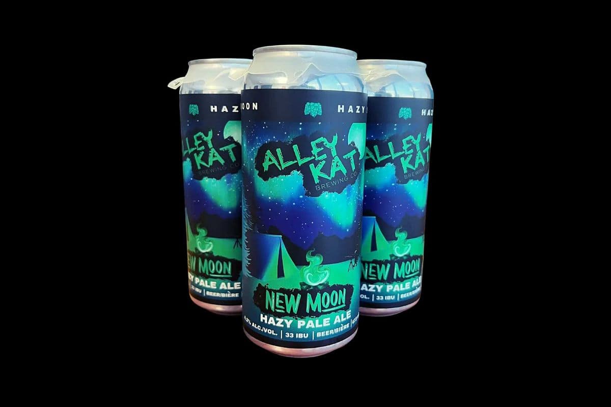 ALLEY KAT- NEW MOON HAZY PALE ALE (4*473ML) (4 x 4*473ML)