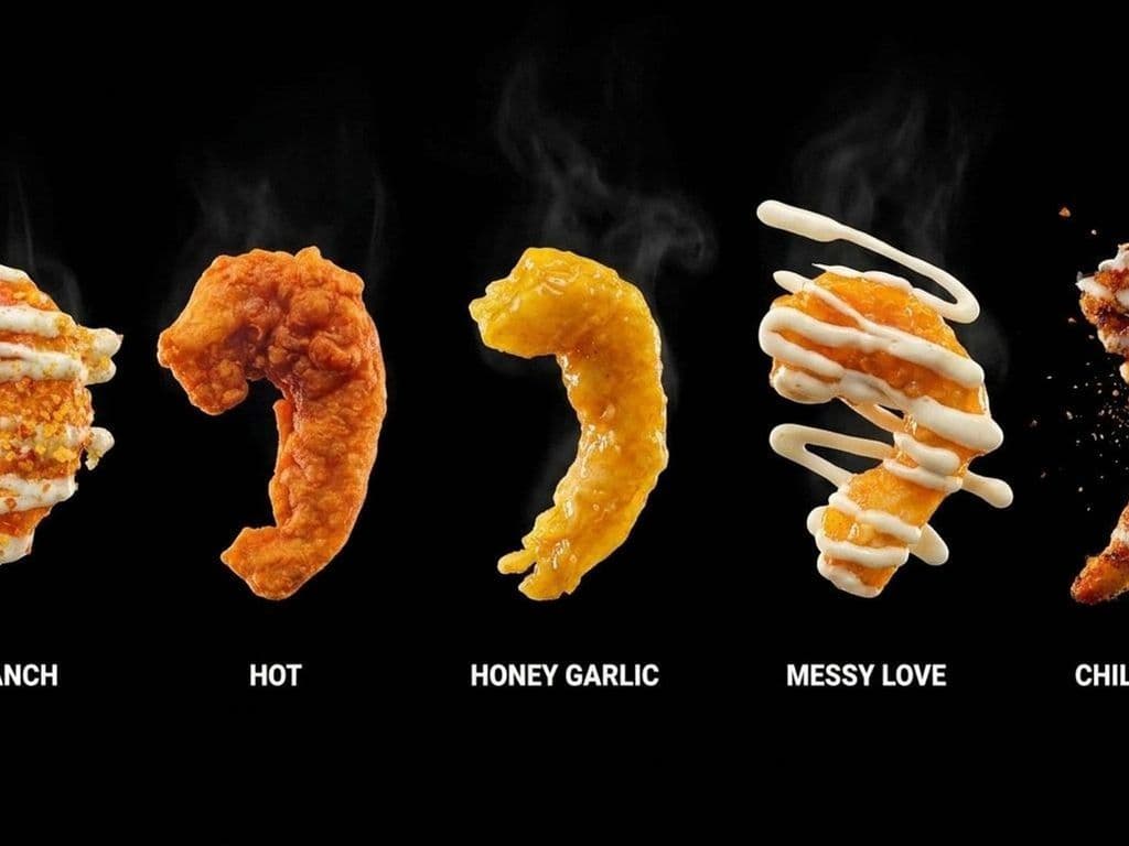 10 Pieces  Battered Shrimp - Sauces and Dry Rubs with Fries
