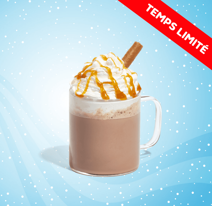 Artisanal Hot Chocolate - Dulce de Leche / Chocolat chaud artisanal - Dulce de leche