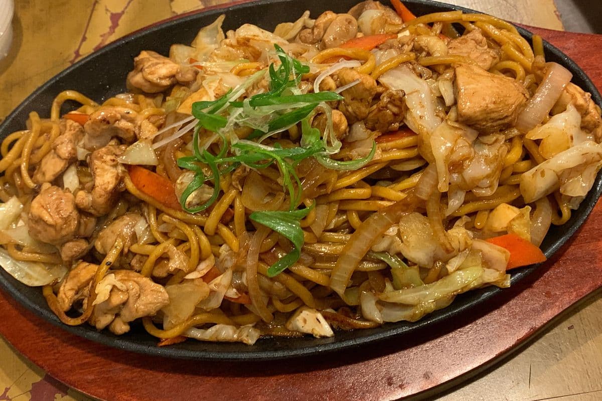 Chicken Yakisoba