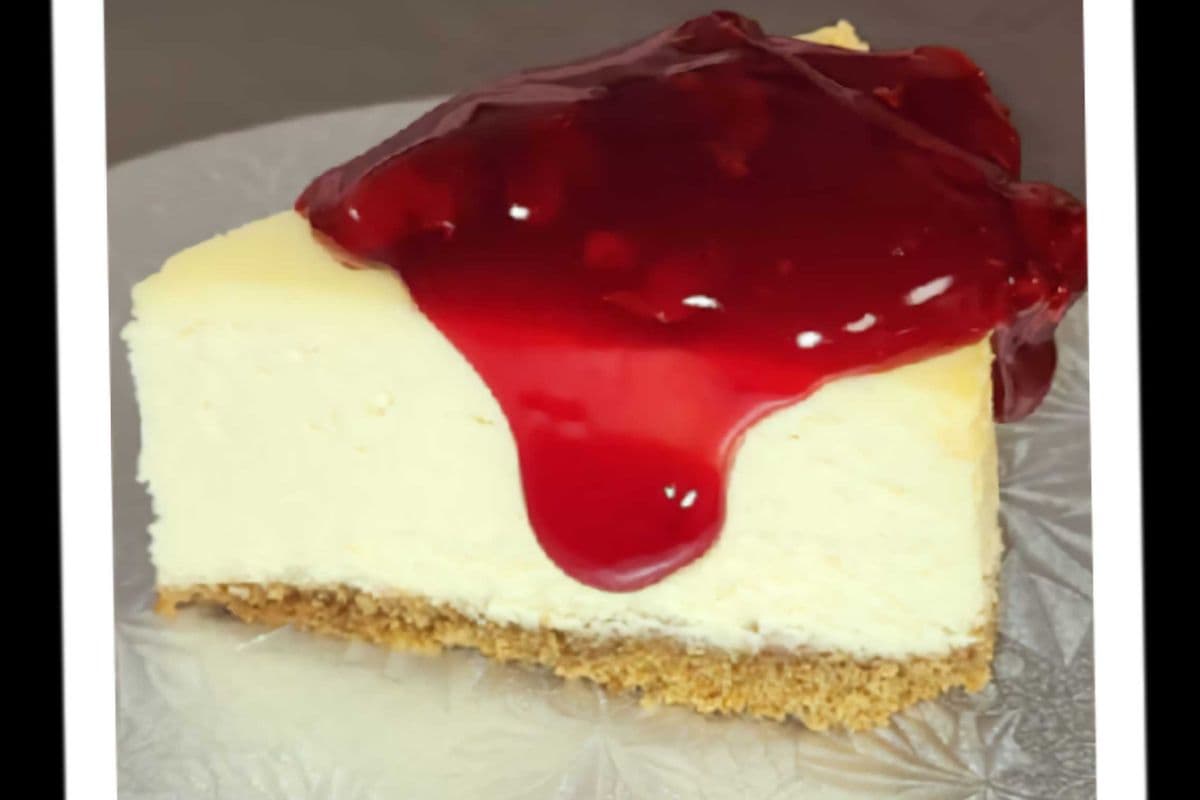Cherry Cheesecake Slices