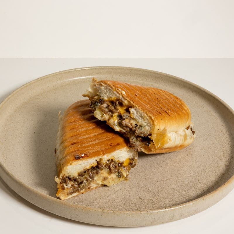 Panini Viande Hachée 4 fromages / Panini Minced Meat 4 cheeses