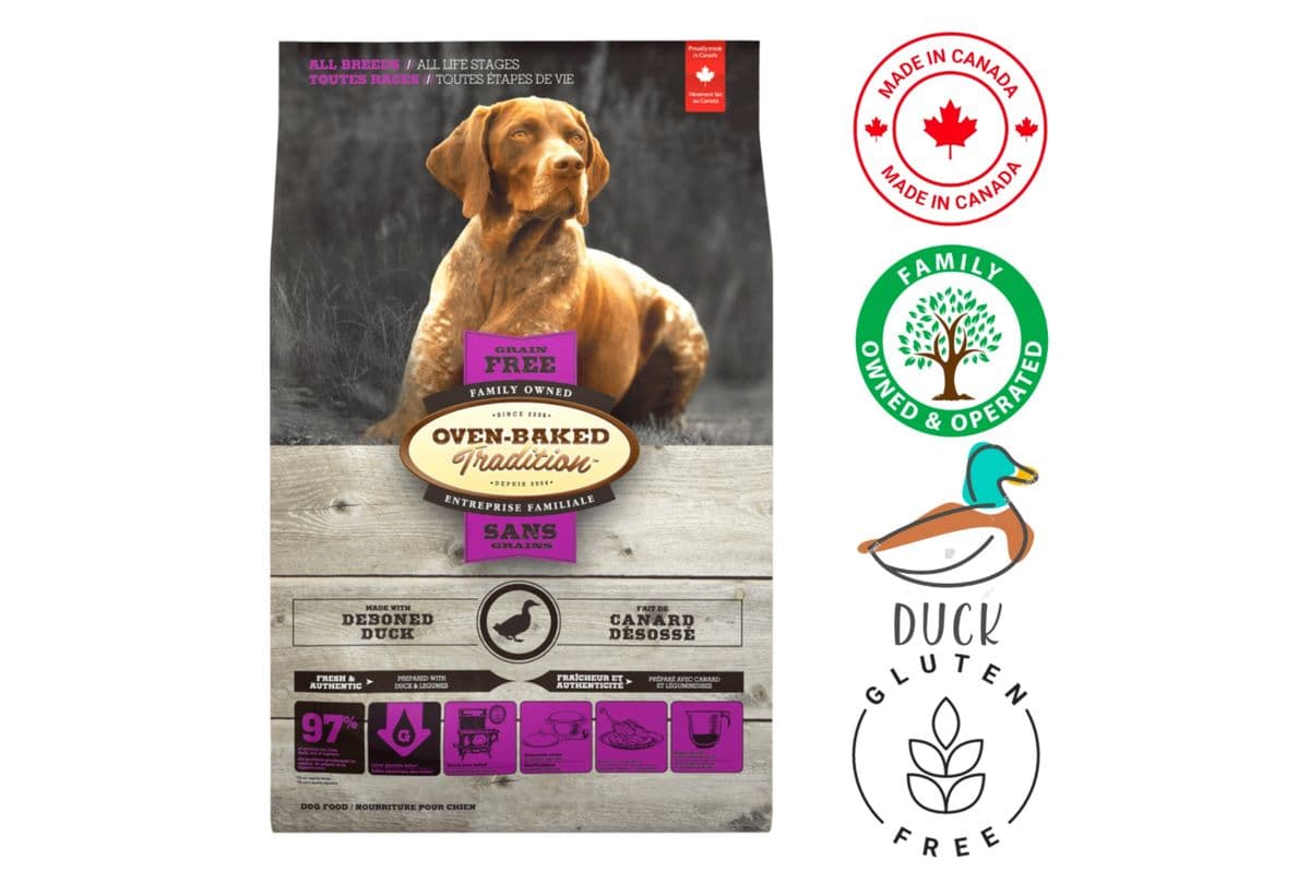 Oven-Baked Tradition - All Breeds All Life Stages Grain Free Duck Dry Dog Food (5 lbs)