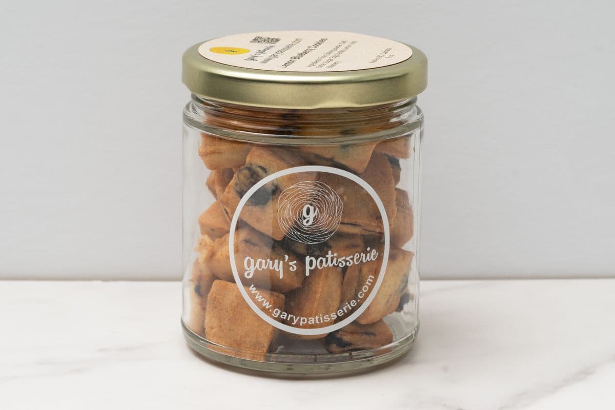 Lemon Blueberry Cookies in the Jar
