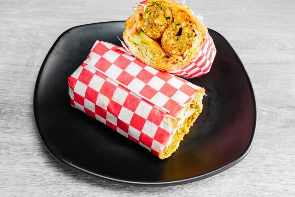 Chicken Seekh Kabab Wraps
