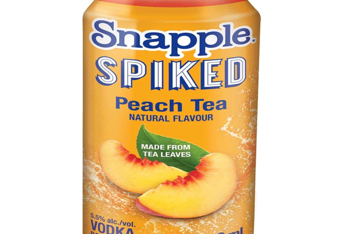 Snapple Spiked Peach Tea (473 ml) (1 x 458 ML )