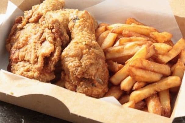 Three Piece Chicken and Fries Combo