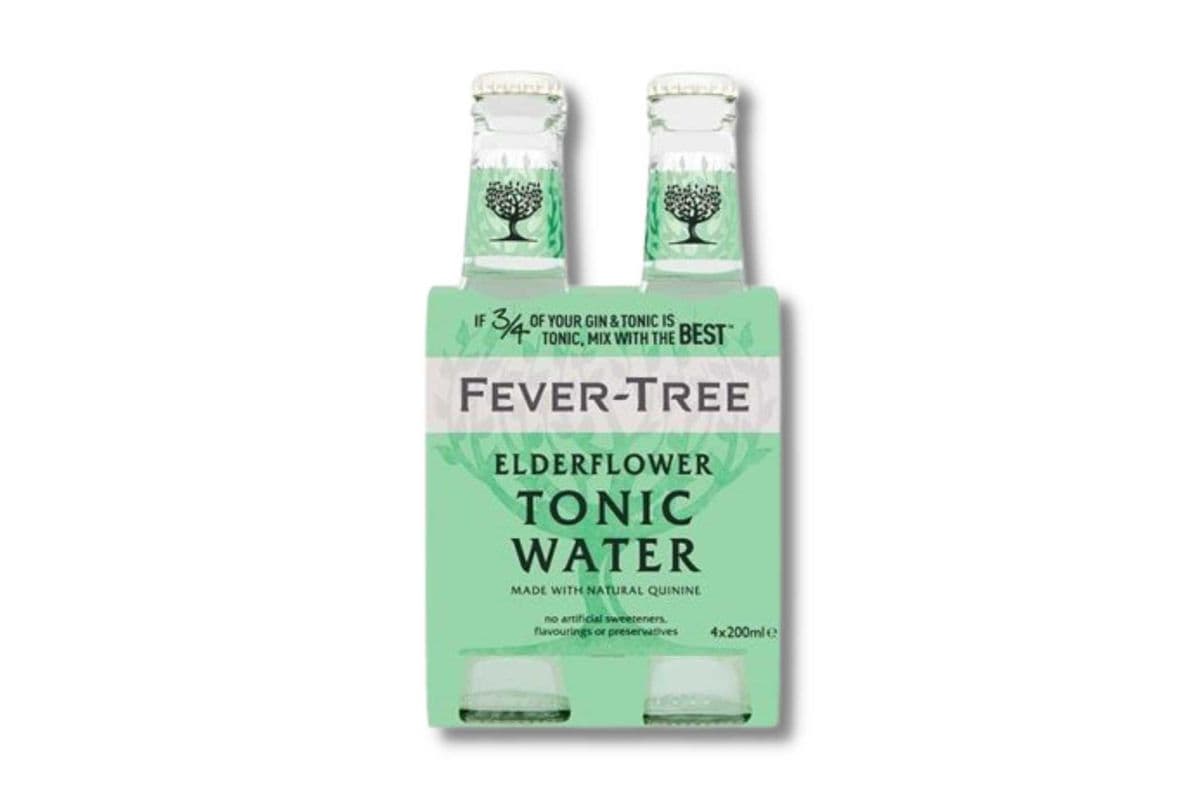 Fever-Tree Soft Drinks - Fever-Tree Elderflower Tonic Water (4 X 200 ml)
