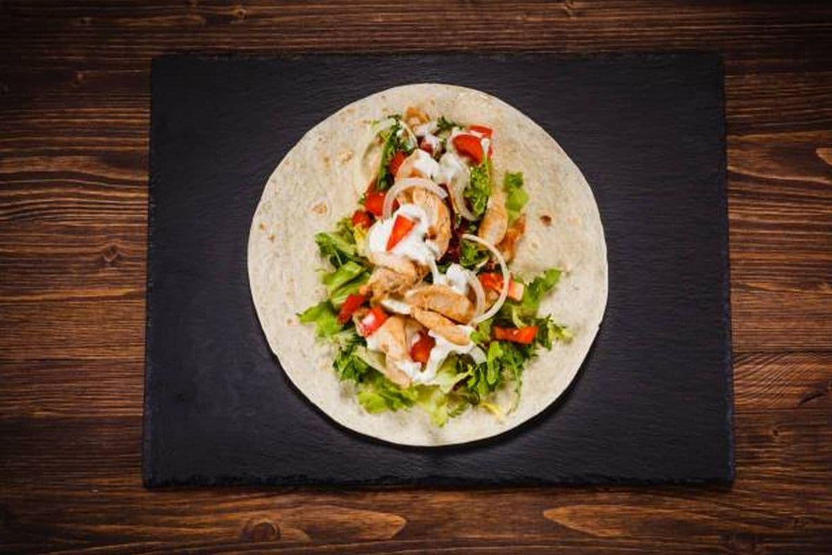 Greek Chicken Wrap