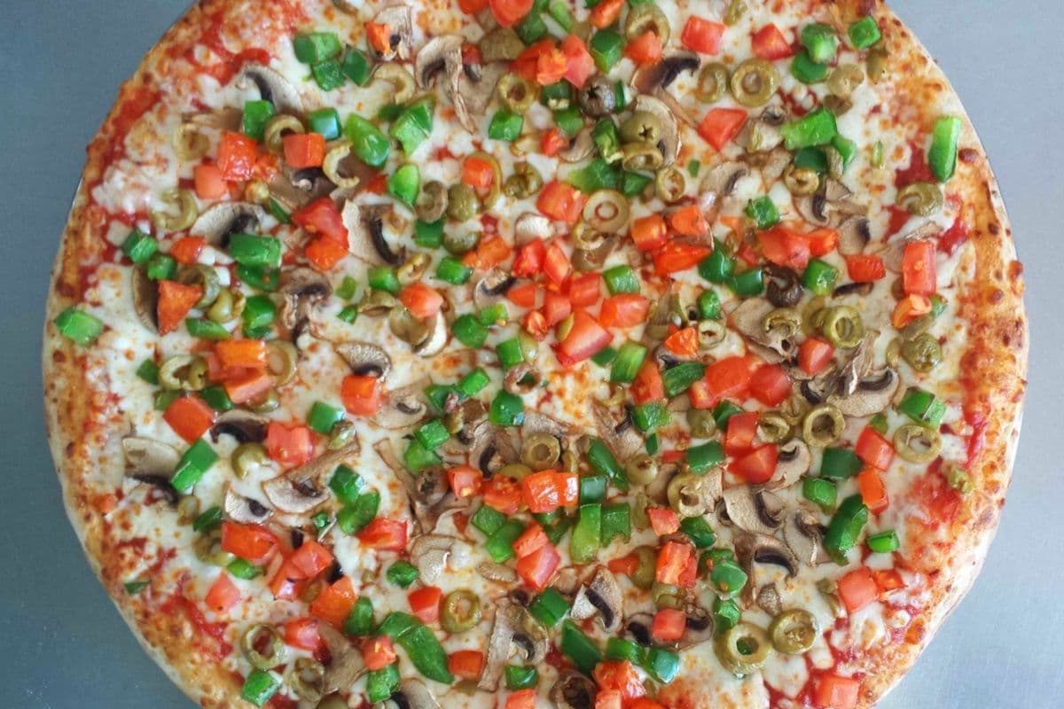 Canadian Veggie Deluxe Pizza