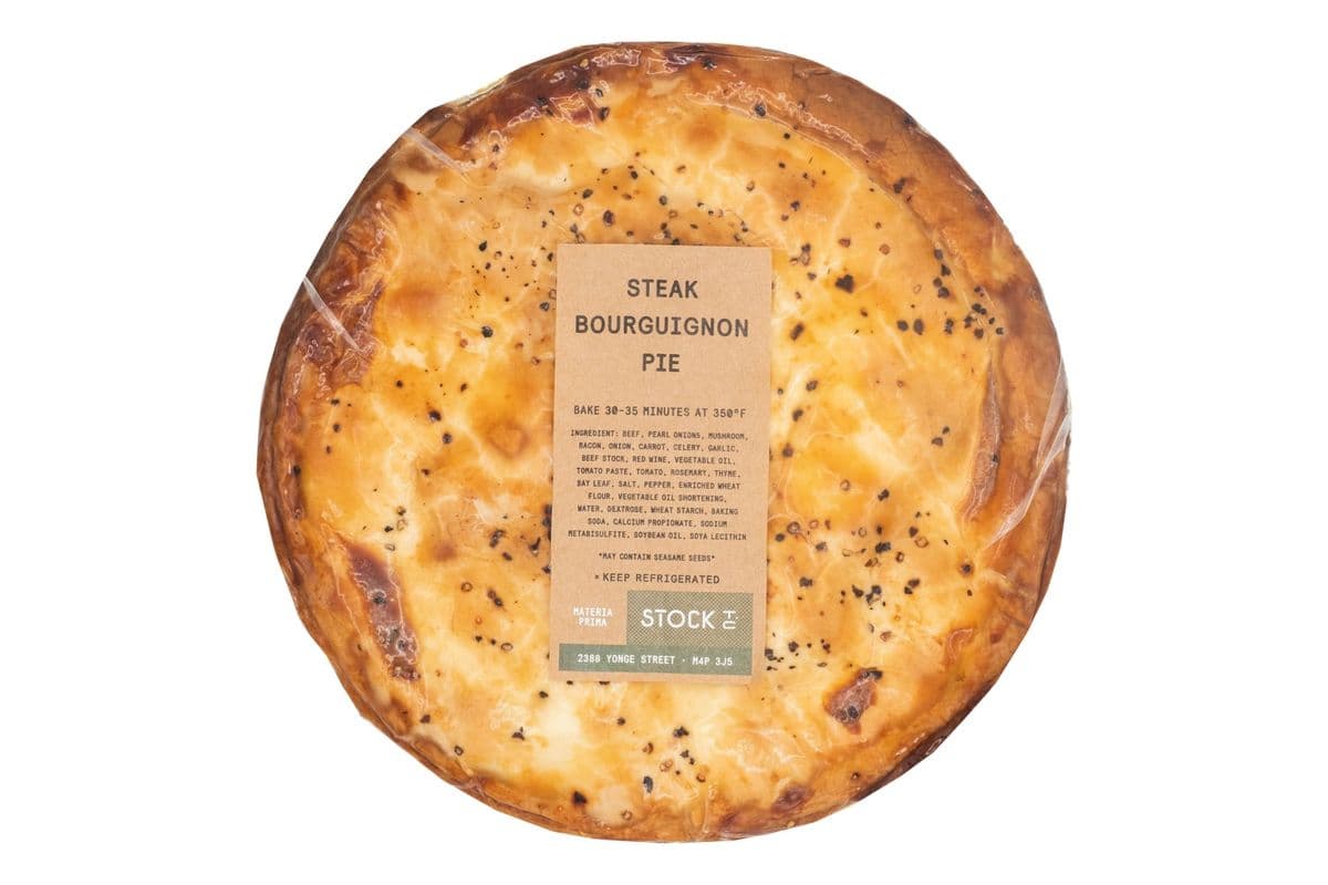 Steak Bourguignon Pie - Large (1.2 Kg)